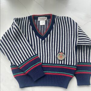 Vintage Nordstrom Boys V-Neck Sweater